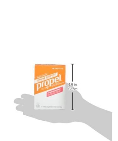 Propel Immune Support Powder Orange Raspberry 10ct - Boost Your Immune Health - Buy Online on GoSupps.com