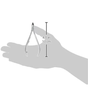 Credo Solingen Cuticle Nippers 10 cm rounded Points Matt Chrome - Buy Online on GoSupps.com