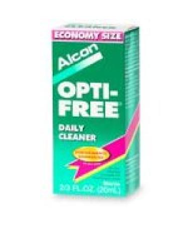 Opti-Free Daily Cleaner for Contact Lenses, 2/3-Ounce Containers (Pack of 2)