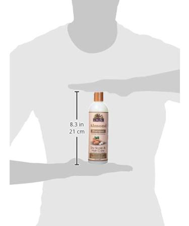 OKAY Almond Shampoo 12oz - Nourishing Hair Care for All Hair Types | International Shipping Available - Buy Online on GoSupps.com