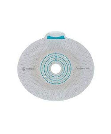 SenSura Mio Filtered Ostomy Pouch Two-Piece System 60 mm Stoma Closed End Flat Coloplast 11422 - Box of 30