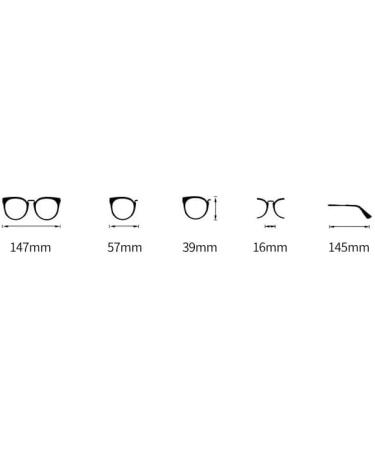 Parwana Robust +250 Reading Glasses for Women Anti-Blue Light Anti-UV Computer Readers in Brown - Buy Online on GoSupps.com