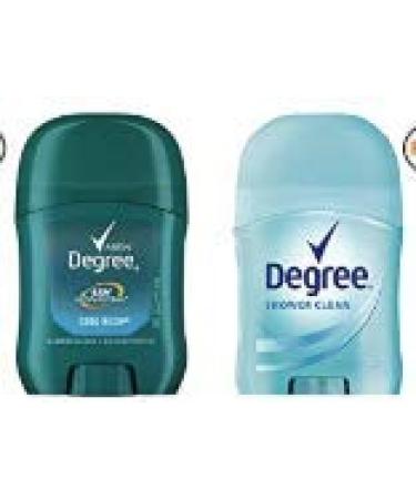 Degree Antiperspirant Deodorant 0.5 Ounce Variety Pack 36 Cool & Rush 36 Shower Clean