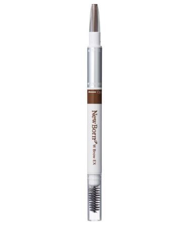 SANA Newborn Ex B6 Natural Brown Eyebrow Makeup - Long-Lasting Formula - Buy Online on GoSupps.com