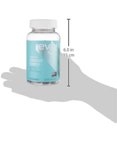 Revly Elderberry Sambucus Gummies 300mg - Immune Support - 60 Gummies (1 Month Supply) Vegan & Gluten-Free - Buy Online on GoSupps.com