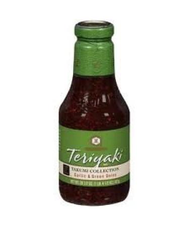 Kikkoman Takumi Collection Teriyaki Sauce, Garlic & Green Onion, 20.5 oz (Pack of 3)