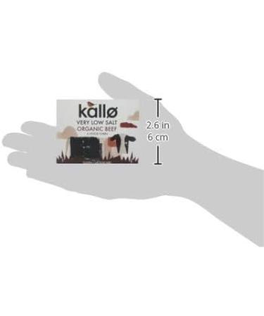 Kallo Foods Organic Very Low Salt Beef Stock Cubes - 48g - Buy Online on GoSupps.com