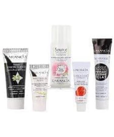 GARANCIA | Miniature Travel Kit | Beauty Routine Face and Body Care | Takes Care of the Skin | Healthy and Sensory Formulas | Made in France | 5 Mini Beauty Treatments - Buy Online on GoSupps.com