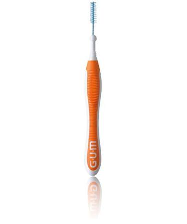 GUM TRAV-LER interdental brushes 6 pieces ISO 2 orange 0.9mm 3-pack (3x 6 pieces)