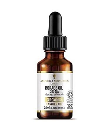 Amphora Aromatics COSMOS Organic Borage Oil (20% GLA) 25ml