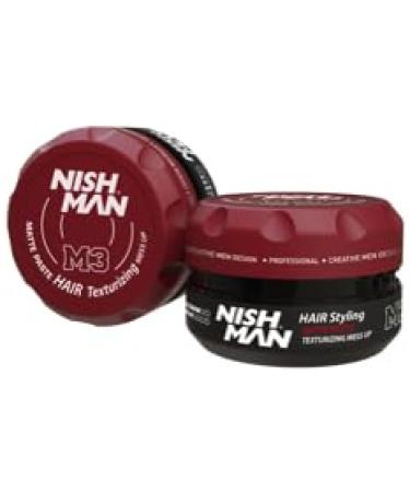 nishman Hair Texturizing Matte Paste M3 Mess Up
