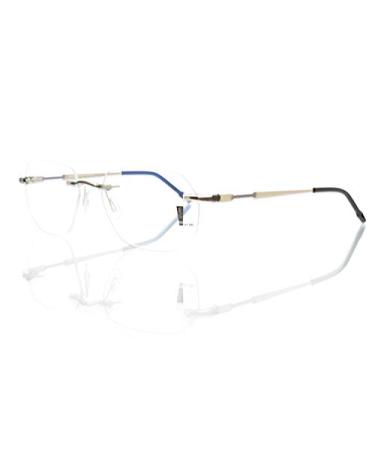 switch it set Combi 3327 interchangeable temples in the color gold-gun-gloss