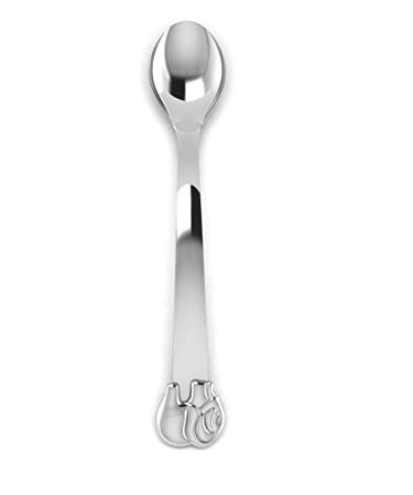 Krysaliis Feeding Spoon, Sterling Silver Elephant