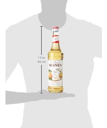 MONIN Pear Syrup for Cocktail Lemonade and Still Water - Natural Flavors - 70cl - Buy Online on GoSupps.com