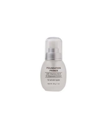 Vita Shoppe Makeup Foundation Mineral Infused Face Primer - Paraben Free/Talc Free Vitamin A & E and Grape Seed Extract 1.0 Oz. Bottle