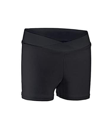 Theatricals Girls Cotton Dance Shorts N5505C Medium Black