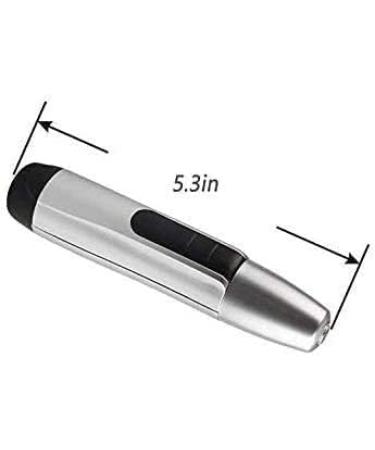 USB Rechargeable Nose Hair Trimmer - Professional Painless Ear & Nose Hair Clippers for Women & Men | Easy to Use & Clean - Buy Online on GoSupps.com