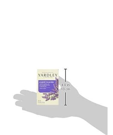 Buy Yardley London English Lavender Bath Bar 4.25 OZ - Naturally Moisturizing - Pack of 2 | Save on International Shipping - Buy Online on GoSupps.com