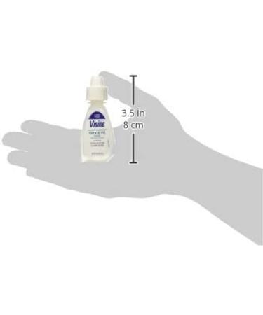 Visine All Day Comfort Dry Eye Relief Eye Drops - 0.5 fl. oz - Up to 10 Hrs of Comfort - Buy Online on GoSupps.com