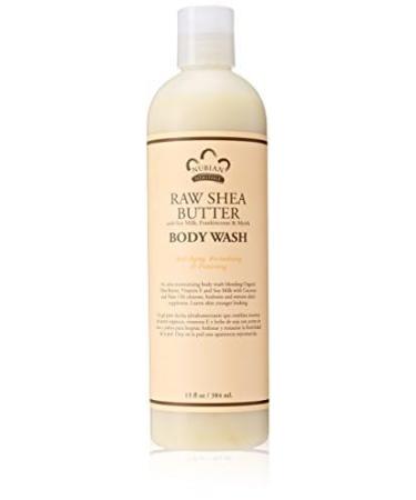 Nubian Heritage Raw Shea Butter Body Wash 13 oz | Nourishing & Moisturizing | International Shipping - Buy Online on GoSupps.com