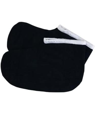 Deo Paraffin Wax Manicure Pedicure Booties Treatment Cotton Black Feet - D1528 - Buy Online on GoSupps.com