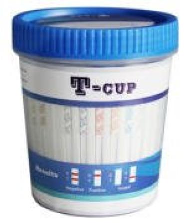 5 Panel Multi Drug Test T-Cup (COC/THC/OPI/AMP/MAMP) - Bulk Packs of 50 - Buy Online on GoSupps.com