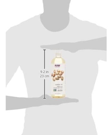 Now Foods Solutions Huile de castor 473 ml - Buy Online on GoSupps.com