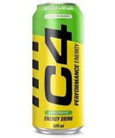  Cellucor Cellucor C4 Energy Carbonated 12 Drinks X 500 ml Lemonade Flavour - Buy Online on GoSupps.com