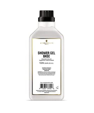 Amphora Aromatics Aromatherapy Shower Gel Base (Natural SLS Free) NEW 1 Litre