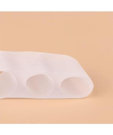 IYSHOUGONG Silicone Toe Guards Cover - Toe Valgus Corrector - Nude - Buy Online on GoSupps.com