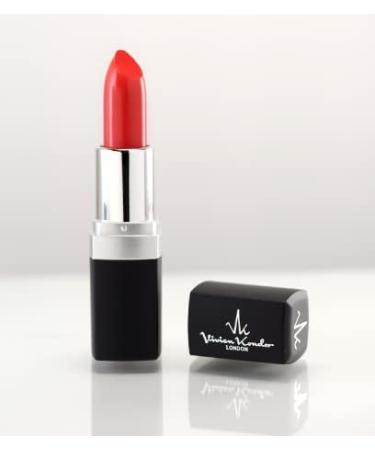  VK Vivien Kondor London In the Red - Halal & Vegan Lipstick - Conditioning Creamy Shades - Long Lasting Lipstick - Pack of 4 - Buy Online on GoSupps.com