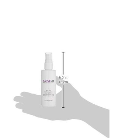 NassifMD 3HA Instant Hydrating Facial Mist - Contains 3 Types of Hyaluronic Acid to Keep Your Face Refreshed and Hydrated Decreases Look of Skin Puffiness Dark Circles and Fine Lines 4 Fl Oz (Pack of 1) - Buy Online on GoSupps.com