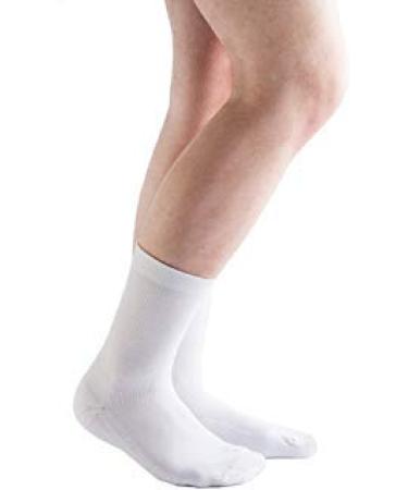 VenActive Diabetic Socks Hydrotec Comfort Crew White Large