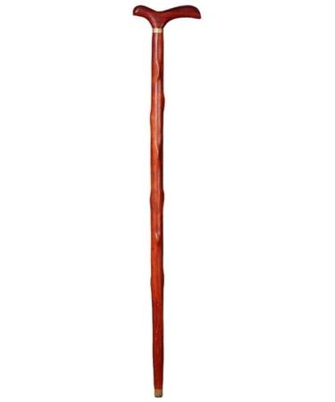 Wooden Walking Sticks for Men & Women Crutches Wooden Walking Sticks Crutches Anti- Slip Old Man Walking Cane Rod Crafts Birthday Present for Elderly Mobility Aid for Elderly S Safehappy