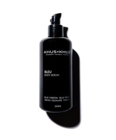KHUS+KHUS BLEU body Serum: Ultra-Moisturizing All-Natural Skin Elixir Skin-Balancing Hydration for Dry Skin Sensitive Skin