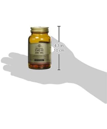Solgar CoQ-10 200mg Softgels - Heart & Brain Support - Coenzyme Q10 Supplement - Enhanced Absorption - 60 Servings - Buy Online on GoSupps.com