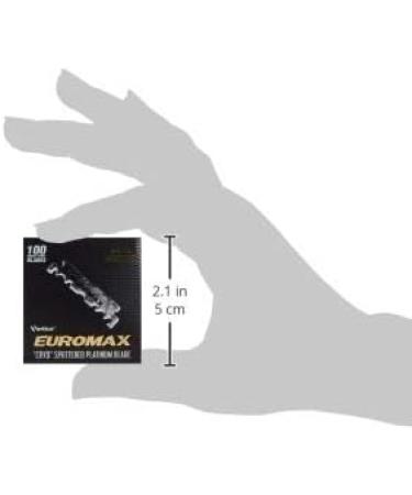 EUROMAX 100 Single-Edge Razor Blades - CRYO Sputtered 50g | Premium International Shipping Available - Buy Online on GoSupps.com