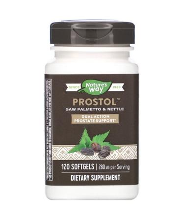 Nature's Way Prostol Saw Palmetto & Nettle 280 mg 120 Softgels