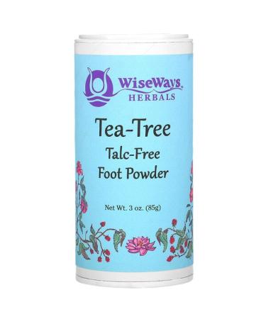 WiseWays Herbals Tea-Tree Foot Powder 3 oz (85 g)