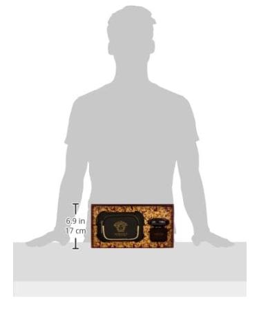 Versace Crystal Noir 4 Piece Gift Set for Women with Purse - Buy Online on GoSupps.com