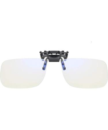 1Pair of clip-on glasses that block blue anti-reflective and blue for bettertiredness and tired eyes Clever fashion Vision Blue Light Blocking Glasses Computer Blue Light Blocking Glasses