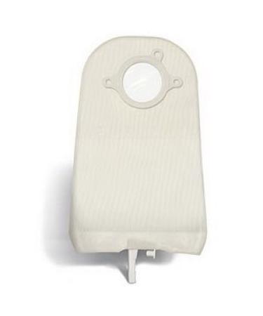 ConvaTec 401537 SUR-FIT 10" Natura Urostomy Pouch with 1-Sided Comfort Panel Standard Fold-Over Tap Transparent 2-3/4" Flange Pack of 10