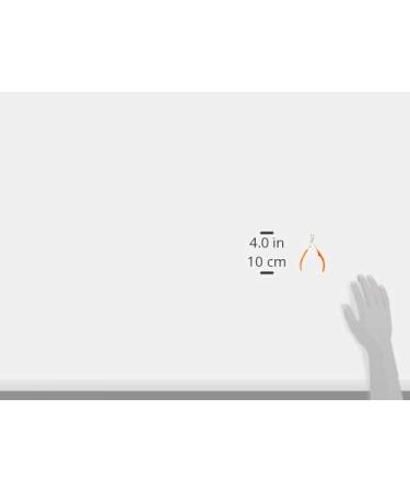 CREDO Skin Nippers 10 cm POP ART | Nickel-Plated & Orange | Premium Quality for Perfect Nail Care - Buy Online on GoSupps.com