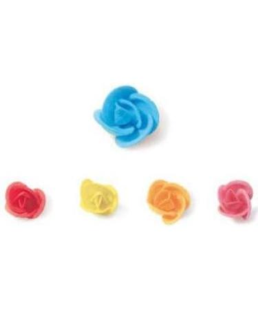 12 Blue Roses- Beautiful Edible 3D Wafer Cake Decorations - Buy Online on GoSupps.com