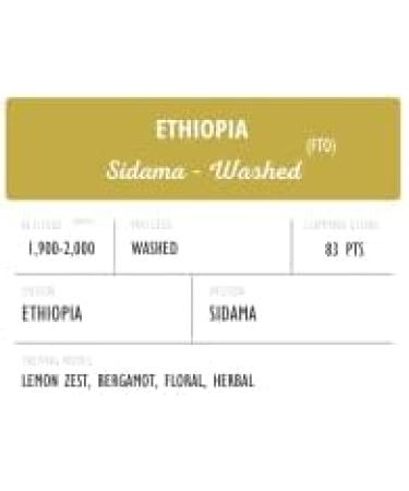 2 lbs. Ethiopia Sidama FTO - Specialty Grade Unroasted Green Coffee Beans - Buy Online on GoSupps.com