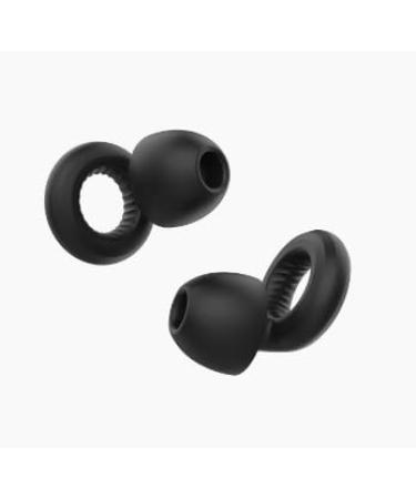 Peace Pods Black Earplugs for Sleep are Designed to Help Block Out or Reduce unwanted Noise Allowing Individuals to Have a More Peaceful and uninterrupted Sleep
