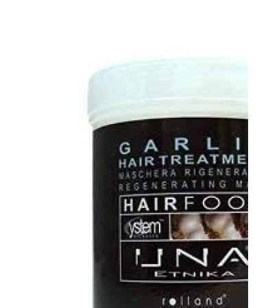 UNA Garlic Hair Regenerating Mask 1000ml - New Formula for Stronger and Healthier Hair - Buy Online on GoSupps.com