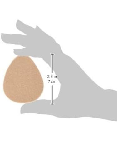 Steins 1/16 Adhesive Felt Metatarsal Foot Pads - Reduces Pain and Pressure on Ball of Foot - 6 Count - Buy Online on GoSupps.com