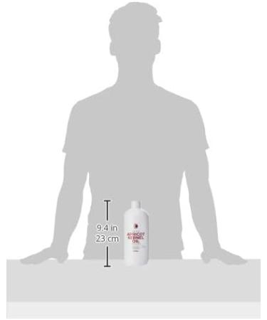 Buy Mystic Moments Aprico Kernel Carrier Oil 1L - Pure Natural Vegan Oil for Hair Face Nails & Aromatherapy | International Shipping Available - Buy Online on GoSupps.com