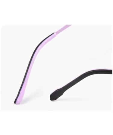 Zhuyiqz Anti-Blue Light Retro Reading Glasses +150 - Ultra-Light Glare-Free Purple Eyewear for Comfort - Buy Online on GoSupps.com